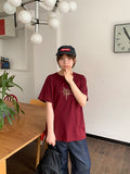 [unisex] Melker Star Embroidery Short Sleeve Tee