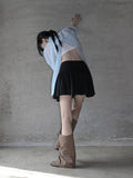 Backslit Striped Overfit Shirt