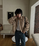 Kirsty cropped pocket jacket Beige. ver