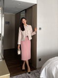 Alia Tweed Short Jacket