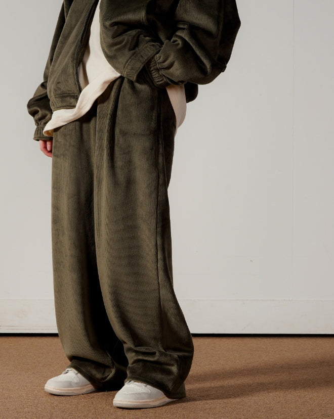 [WV PROJECT]★BUBBA CORDUROY WIDE PANTS WV PROJECT (ダブリューブイプロジェクト) - ボバコーデュロイ