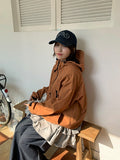 [unisex] Kintoff string hooded wind jumper