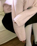 Daran Alpaca Round Neck Wool Long Sleeve Knit