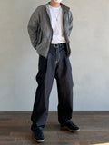 Gingham Check Nylon Jacket