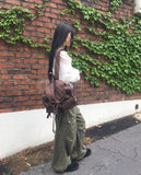 Shuder Leopard Pocket Backpack