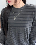 Kand Pigment Stripe T-shirt