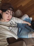 808 Stitch Loose Fit Short Sleeve T-shirt