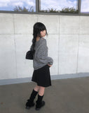 [Plan] Dottie Off-Shoulder Ribbon Cable Knit