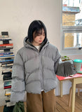 [unisex] Comiki Two-Way String Over Hood Padding Jumper