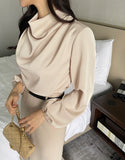 Taylors Turtle Shirring Blouse