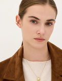 Plump Twist Silver Ear Cuff