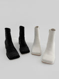 1091 Square Ankle Boots (6 cm)