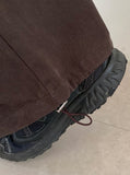 Frant Cargo Banding Wide Pants
