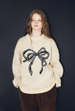 Ribbon Brush Overfit Knit