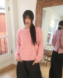 [Bag set] Kine Cozy Round Knit Set