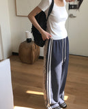 Japi Leopard Color Matching Track Pants