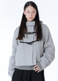 Duffle hoodie short coat