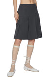 Pie mid-length skirt