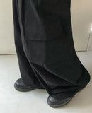 Bemolt Cotton Banding Cargo Balloon Wide Pants
