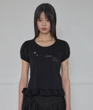 Muta Frill Puff T-Shirt