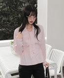 Tipe Geek Chic Preppy Striped Tie Set Shirt