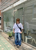 [unisex] Philend Washing Denim Wide Pants