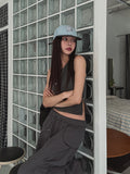 Betty Cotton Color Matching Camp Cap