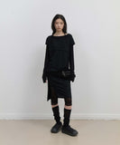 Halter Strap Long Sleeve