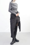 Luen Unbal Knotted Wrap Pants