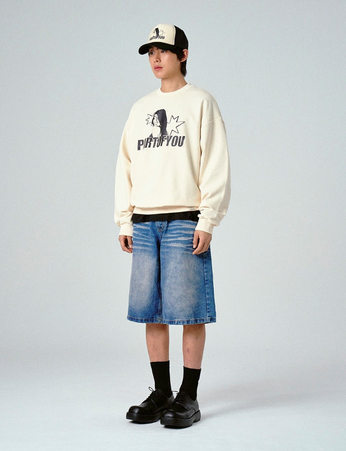 【GRAVER】25SS★ PARTOFYOU Sweatshirt GRAVER(グレーバー) - パートオブユースウェットシャツ