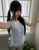 Koronin Halter Short Sleeve T-shirt