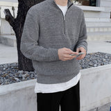 Blick Mix Half Zip Up Knit
