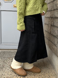 Tendle wrap cargo long skirt