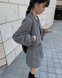 Ilu Nylon Windbreaker Skirt Set