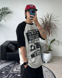 Decontrol Color Matching Raglan T-shirt