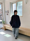 [Unisex] Le Poquin Basic Over Long Sleeve Shirt