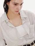 Essence Silver (W) Snake Long Chain (70cm) Necklace