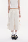Cedric maxi cargo banding bermuda pants