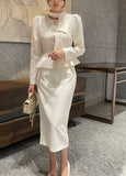 Coel Tie Peplum Blouse