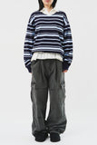 Tora Open Striped Knit