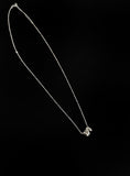 Silver) Repo pendant necklace