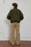 eyelet wind breaker jacket