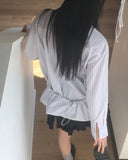 Holtz Stripe Back String Shirt