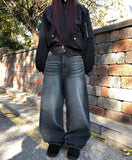 Void Washed Wide Denim Pants