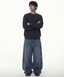 URBAN STAR Wide Curved Jeans