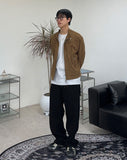 Eto Wide Black Cotton Pants