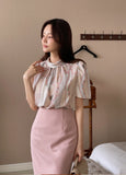 Repel Shirring Pattern Blouse