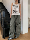 Nickel Pigment Cut Nylon Pants