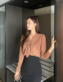 Hollin Tie Blouse