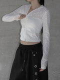 Mayan Lace Hooded Zip-up